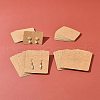 40Pcs 4 Styles Paper Jewelry Display Cards Sets CDIS-FS0001-01-7