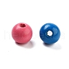 Natural Wood Beads WOOD-M015-01-2