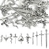 10 Styles Tibetan Style Alloy Pendants FIND-YW0005-52-1