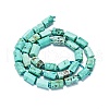 Natural Peruvian Turquoise(Jasper) Beads Strands G-O170-138-2