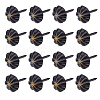 100Pcs Iron Round Head Nails AJEW-WH0471-91-1