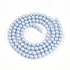 Baking Painted Pearlized Glass Pearl Bead Strands HY-N002-3mm-C04-3
