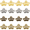 SUNNYCLUE 64Pcs 4 Colors Alloy Pendant Rhinestone Settings for Enamel FIND-SC0006-05-1