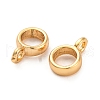 Brass Tube Bails KK-H513-02G-2