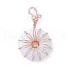 Natural & Synthetic Gemstone Big Pendants G-P459-01G-4