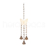 Butterfly Hanging Crystal Chandelier Pendant HJEW-M002-02-2
