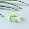 Transparent Resin Finger Rings for Women WG107A9-07-1