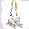 ANATTASOUL 2Pcs 2 Colors Polyester Webbing Ski Boot Straps AJEW-AN0007-17-5
