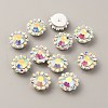 Glass Rhinestone Cabochons FIND-WH0145-49B-1