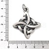 304 Stainless Steel Pendants STAS-G343-01AS-3