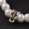 Round Glass Pearl Beaded Stretch Bracelets BJEW-JB02169-01-2