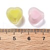 Frosted Transparent Acrylic Beads OACR-A032-22-3