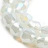 Electroplate Glass Beads Strands EGLA-D030-J4mm-B02-4