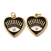 304 Stainless Steel Rhinestone Pendants STAS-U061-28G-01A-1
