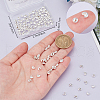 Beebeecraft 160Pcs Brass Crimp Bead Cover FIND-BBC0003-65A-S-3