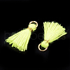 Polycotton(Polyester Cotton) Tassel Pendant Decorations FIND-S281-36-2