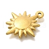 304 Stainless Steel Pendants STAS-Z092-01G-09-2