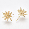 Brass Stud Earrings KK-S350-360-2