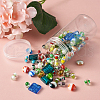 Craftdady Handmade Silver Foil Lampwork Glass Beads FOIL-CD0001-01-6