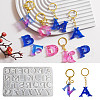 Letter A~Z & Heart DIY Silicone Pendant Molds SIMO-G010-09-1
