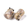 Natural Crazy Agate Monster Figurines DJEW-N003-01H-2