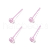 Hypoallergenic Bioceramics Zirconia Ceramic Stud Earrings EJEW-Z023-11C-3