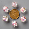 Transparent Acrylic Beads TACR-S152-07B-SS2112-3