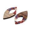 Walnut Wood Pendants FIND-Z050-06B-2