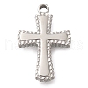 Anti-Tarnish 304 Stainless Steel Pendants STAS-P369-03P-1