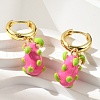 Brass Hoop Earrings EJEW-S251-04D-G-2