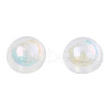Electroplated ABS Plastic Imitation Pearl Beads KY-N020-09A-01-3
