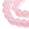 Crackle Baking Painted Imitation Jade Glass Beads Strands DGLA-T003-10mm-01-2