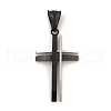 Tarnish Resistant 304 Stainless Steel Pendants STAS-H360-06BP-1-1