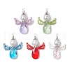 Glass Pendants PALLOY-MZ00537-1