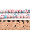 Baking Painted Glass Beads Strands DGLA-N003-4mm-C03-5