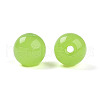 Imitation Jade Glass Beads GLAA-N007-8mm-B04-2