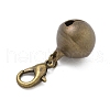 Brass Bell Pendant Decorations HJEW-JM02456-4