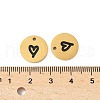 304 Stainless Steel Enamel Charms STAS-R168-10G-3