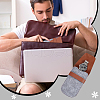Portable PU Leather & Felt Single Watch Pouch Storage Bags ABAG-WH0248-501B-5