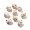 Crackle Opaque Acrylic Beads OACR-Z026-08-1