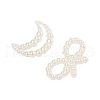 ABS Pearl Plastic Cabochons CRES-M037-24-2