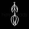 Non-Tarnish 201 Stainless Steel Pendants STAS-S105-LA361-1-1