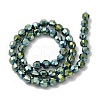 Electroplated Synthetic Non-magnetic Hematite Beads Strands G-I364-L01-06-2
