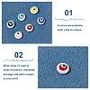 ARRICRAFT 120Pcs 6 Colors Natural Freshwater Shell Beads Strands SHEL-AR0001-05-5