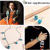 SUPERFINDINGS Synthetic Turquoise Beads Strands TURQ-FH0001-01-6