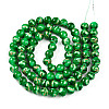 Baking Painted Glass Beads Strands DGLA-N010-10mm-04-2