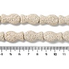 Fish Dyed Natural Lava Rock Beads Strands G-O126-01A-13-4