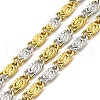 Ion Plating(IP) 304 Stainless Steel Lumachina Chains CHS-C013-02B-GP-1