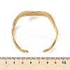 304 Stainless Steel Cuff Bangles for Women BJEW-B120-03G-04-5