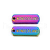 Rainbow Color Alloy Charms PALLOY-S180-252-NR-2